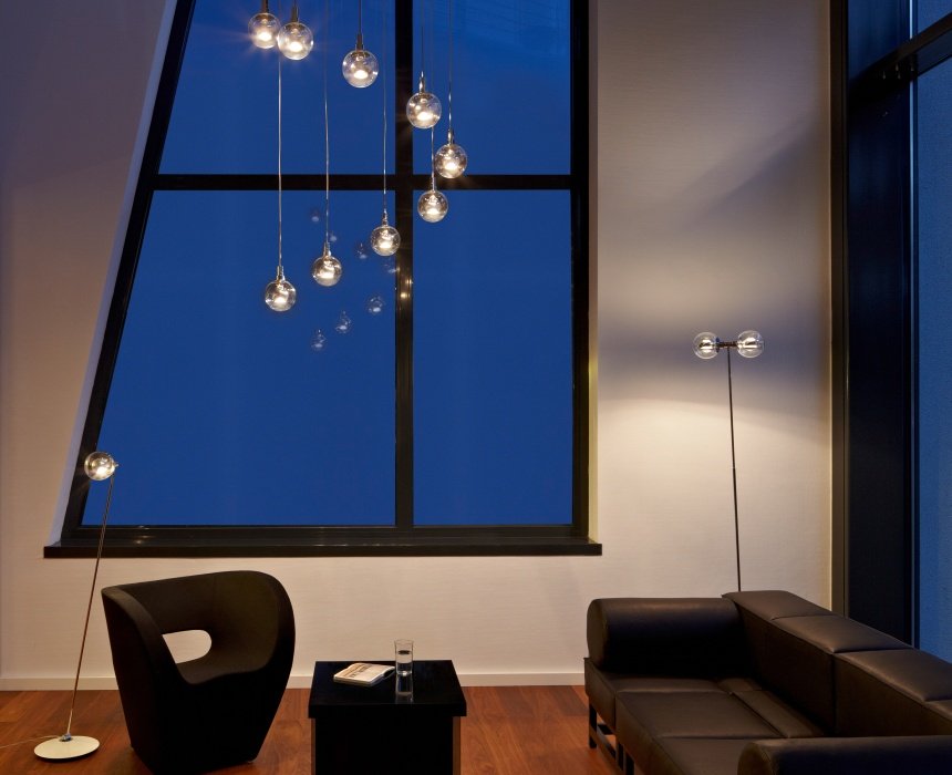 Occhio Divo vloerlamp en hanglamp
