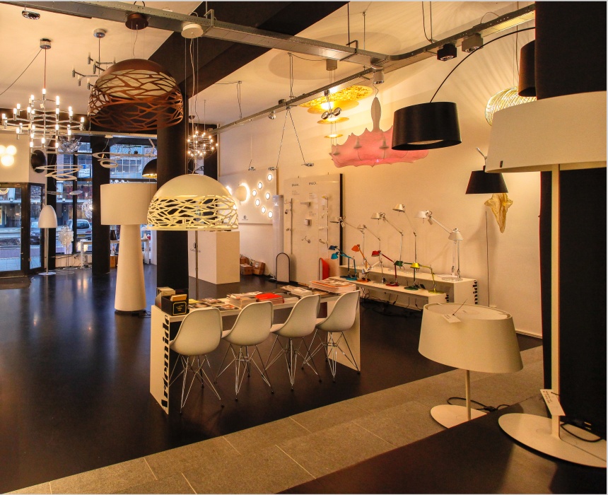 De Licht Bedenkers - Showroom verlichting