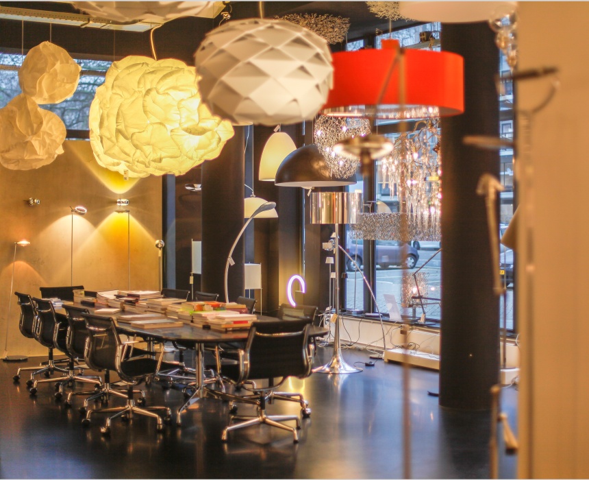 De Licht Bedenkers - Showroom verlichting