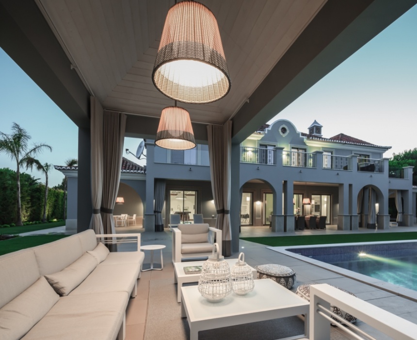 Projectverlichting Villa Portugal