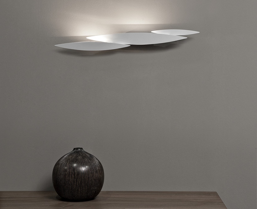 Terzani I Lucci Argentati Wandlamp