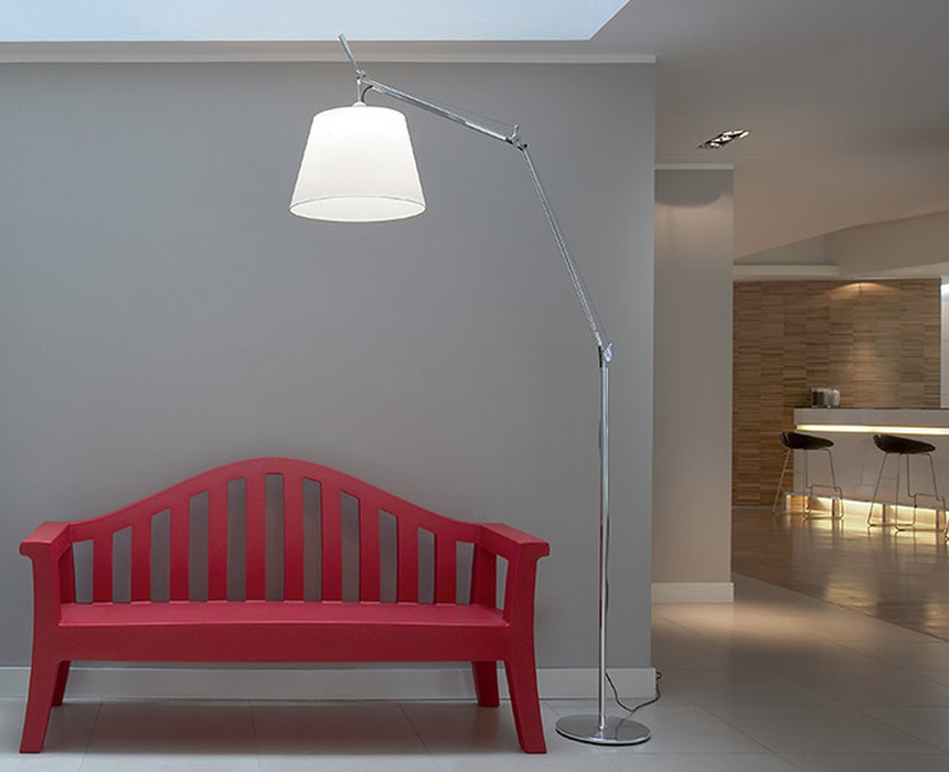 Vloerlamp Artemide Tolomeo Mega Terra